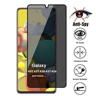 9H grade privacy tempered glass film A27 A57 suitable for Samsung Galaxy A05 A05S A06 A07 A08  A14 A