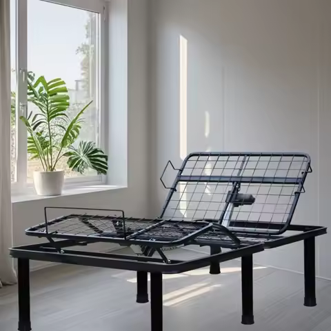 Adjustable Bed Frame Full Metal, Zero Gravity Design, Head & Leg Lift Independently, Supports 705 lb