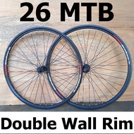 26 Mountain Bike Bicycle Double Wall Rim 26 MTB Basikal Dua Lapis Rim