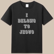เสื้อยืดแขนสั้น Kaka Retired Football Jersey ระลึกถึงตัวอักษร I Belong to Jesus สำหรับผู้ชาย ผ้าฝ้าย