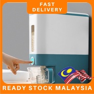 (READY STOCK) 12KG Rice Dispenser with Rinsing Cup Smart Rice Dispenser Kitchen St