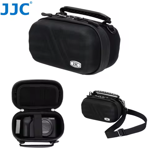 JJC Hard Travel Camera Case for Fuji X half Canon PowerShot V1 V10 G7 X Mark III II G5 X Sony ZV-1 I