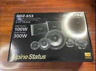 全新 Alpine HDZ653 頂級 High Res 3分喇叭