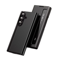 Leather case smart case flip cover [ samsung a17 5g / a26 5g / a56 5g / a36 5g / s25 fe / s25 ultra 