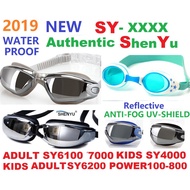 Authentic  shenyu Adult/ kids Swimming goggles/Diving goggles adjustable Prescription Underwater Len