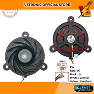 ORIGINAL HAIER REFGINERATOR FAN MOTOR 4WIRE – GW10C12MS1BA-57Z32 DC12V 0.12A -HAIER BD248WL