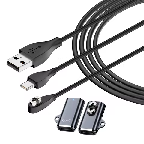 USB to Magnetic Charging Cable Adapter for OpenSwim Pro, Type-C Charger Compatible with Shokz S710 B