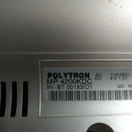 NEGO! RADIO COMPO POLYTRON MP 4200KDC ORIGINAL ASLI