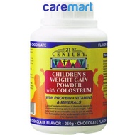 21ST CENTURY CHILDREN WEIGHT GAIN POWDER - CHOCOLATE 250G (EXP:12/2026)