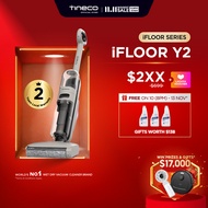 Tineco iFloor Y2 Cordless Floor Washer Wet Dry Vacuum Cleaner | Anti-Tangle | 30 Mins Runtime | Auto