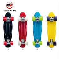 ✱✹◇Winmax Air Force Skateboard Plastic Retro Cruiser Pennyboard Skate Board