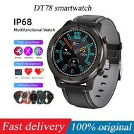 DT NO.1 DT78 Round  Smartwatch Bracelet Fitness Activity Tracker Men Women Wearable Devices Band Hea