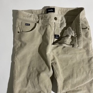 {Rolling Green Shop} Australia Thin Ghanda/yeww Distressed Corduroy Trousers Vintage