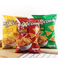 Indonesia Imported Corn Chips Barbecue MAXICORN Cheese Puffed Snacks Casual Potato Chips Dolly Snack