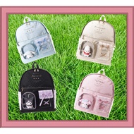 Sanrio Character Backpack with Plush, 41cm x 28cm x 14cm, Poly Check Pattern, 17L Capacity