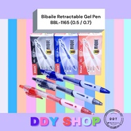 【READY STOCK】 Bibaile Retractable Gel Pen (BBL1165 -12pcs per box)