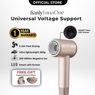 [Global Use 110–240V] Franly Luna One Universal Hairdryer | ANTI FRIZZ SPECIALIST | LIGHTWEIGHT | TR
