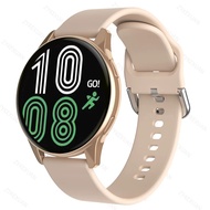 นาฬิกาสุขภาพ 2024 Smart Watch Round Women Waterproof Smartwatch Men Women Blood Health Fitness Tracker for Android IOS Exercise Clock