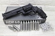 武SHOW Umarex T4E HDR68 TR68 防身 左輪 鎮暴槍 CO2槍 + CO2小鋼瓶 + 鋁彈