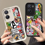 Casing for VIVO Y02S Y16 Y22s Y15s Y15a Y55 Y75 Y22 Y35 Y01 Y56 IQOO 13 Z10 Z9 Z9X 5G Q-14 Famous De