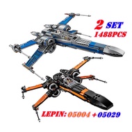lepin building blocks bricks 05004/05029 Star wars Poe s X-wing Fighter model building blocks Toy gi