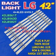 LG 42 IN 42LB561T 42LB563D 42LB582T 42 INCH 42LB561 42LB563 42LB582 42LB 4K + 4K 6V LED TV BL BACKLI