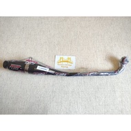 AHAU Supra x 125-Blade-Karisma Original Black Edition Exhaust