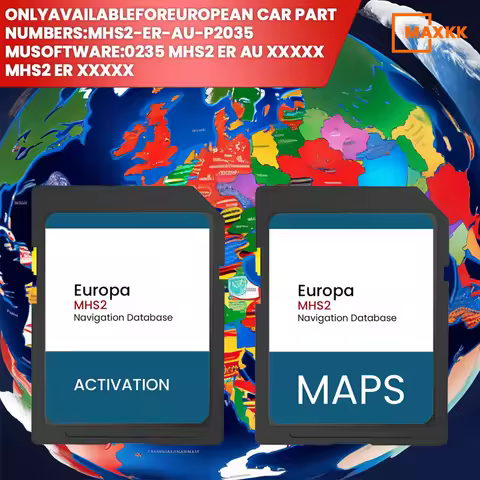2024 Navigation SD card satellite map update for Audi MMI MHS2 A3/A4/A5/Q2/Q3 SD card