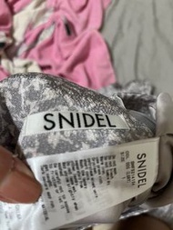 Snidel印花魚尾裙