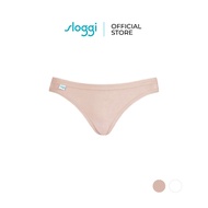 Mini Brief Sloggi Comfort Cool High Waist Cotton Underwear 2 lovely colors (White, Beige)