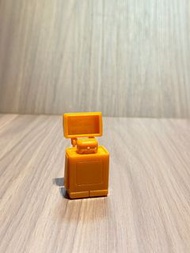 黃金戰士Gold Lightan 1982 扭蛋 中古 印刷戰士Print Lightan 橙色 罕有！