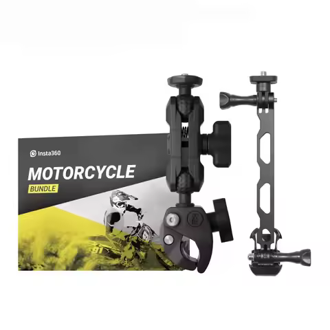Insta360 Motorcycle Mount Bundle For X5 X4 X3 / ONE X2 / ONE R / ONE X Action Camera Professional Sp