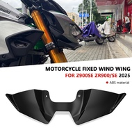 For Z900SE 2025 Z900 2025 Z 900 SE Motorcycle Aerodynamic Wing Front Spoiler Downforce Frontal Spoil
