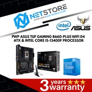 PWP ASUS TUF GAMING B660-PLUS WIFI D4 ATX & INTEL CORE I5-13400F PROCESSOR