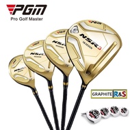 PGM NSR III Professional Left Right handed men golf wood set club with High Rebound titanium adjusta