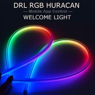 DRL RGB AES HURACAN SOFTLED 30 45 60 CM BRAND AES DAY RUNNING LIGHT AES