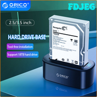 FDJEG ORICO Hard Drive Docking Station USB 3.0 To SATA HDD Docking Station for 2.5/3.5 Inch SATA HDD Enclosure and SSD Hard Drive Dock BFHSE
