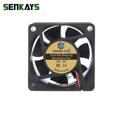 Dual Ball Bearing 60x60x25mm 6025 DC 5V 12V 24V Computer Cooler Fan 60x25mm Brushless Machine Equipm