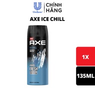 Xịt khử mùi Axe hương nước hoa Black dành cho nam 135ml body mist toàn thân