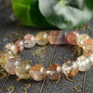 【星輝 】天然11mm多彩閃靈鑽碎碎冰手串手鏈