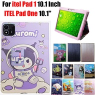 for ITEL tablet Pad 1 10.1 Inch Tablet PC Cover PU Leather Case Flip Stand Case Fodable Stand Holder