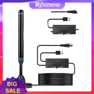 Digital TV Antenna with Amplified Signal Receiver 4K HD TV Antenna Magnetic Base Signal Booster Aeri