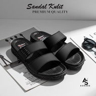 Men's Sandals, 100% Genuine Leather, Latest Trendy Casual Sandals, Size 38-43 - R24