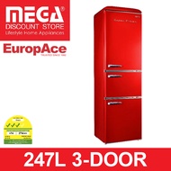 EUROPACE ER7256W 247L 3-DOOR FRIDGE (3 TICKS) | ER 7256W