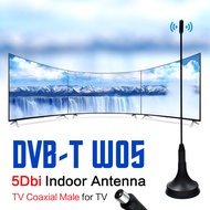 kebidumei Mini HD Antenna Indoor Signal Receiver Aerial Booster 5dBi DVB-TT2 Freeview HD Digital CMMB evison Receivers