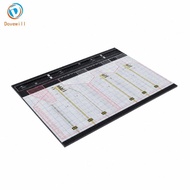 [Dovewill] Airport Display Board Sturdy Model Airplane Display Base Airport Diorama Board for Collec