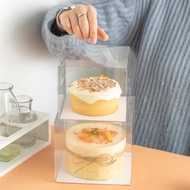 4inch/5inch/6inch Mini Cake Box Transparent Box 透明迷你蛋糕盒