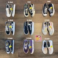 KASUT VANS CONVERSE 2.5UK 3UK 3.5UK