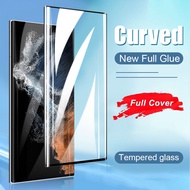 3D Full Curved Tempered Glass For Samsung Galaxy S23 S22 S20 S21 Ultra S10 S9 S8 Plus Note 20 10 9 8 Screen Protector