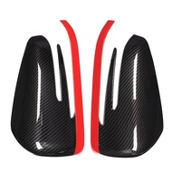 2 X Abs Side Door Rearview Mirror Cap Cover Trim For Mercedes Benz A Cla Gla Glk Class W176 W117 X15